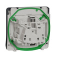 Prise de courant 2P+T Schuko grise Schneider Mureva Styl connexion automatique IP55 IK08