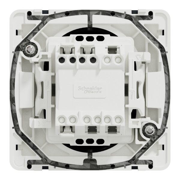 Interrupteur Va-et-vient gris Schneider Mureva Styl connexion automatique IP55 IK08
