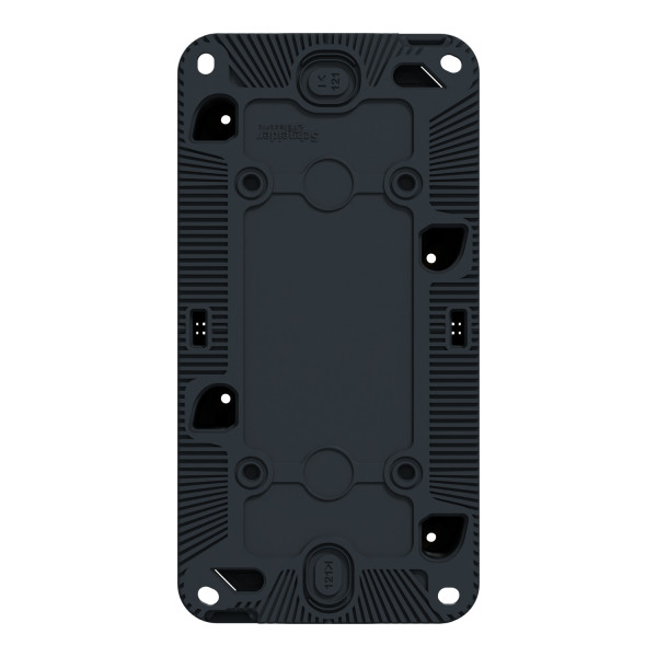 Cadre saillie 2 postes Schneider Mureva Styl gris verticaux IP55 IK08