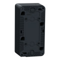 Cadre saillie 2 postes Schneider Mureva Styl gris verticaux IP55 IK08