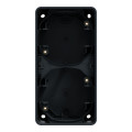 Cadre saillie 2 postes Schneider Mureva Styl gris verticaux IP55 IK08