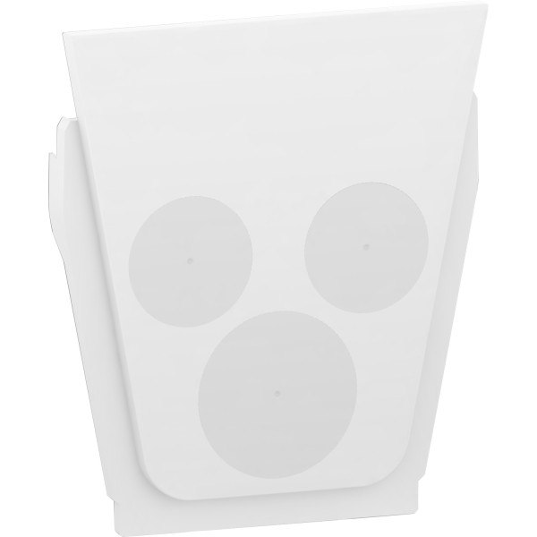 Mureva styl - entrée de câble triple - ip55 - ik07 - blanc