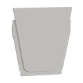 Mureva styl - entrée de câble triple - ip55 - ik07 - blanc