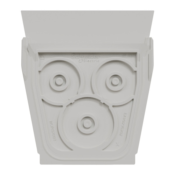 Mureva styl - entrée de câble triple - ip55 - ik07 - blanc