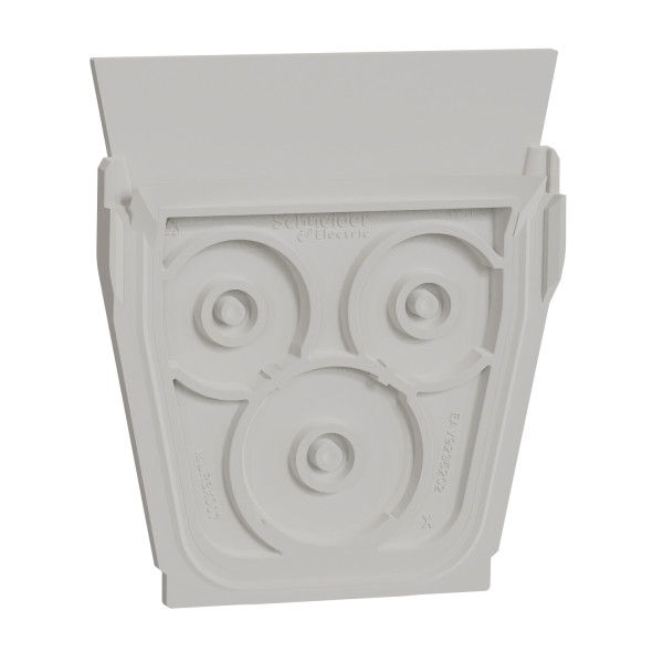 Mureva styl - entrée de câble triple - ip55 - ik07 - blanc