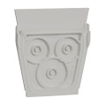 Mureva styl - entrée de câble triple - ip55 - ik07 - blanc