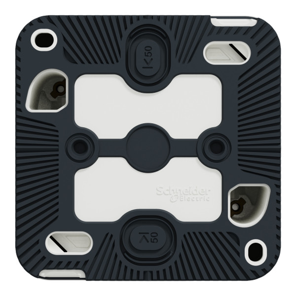 Interrupteur Va-et-vient blanc Schneider Mureva Styl en saillie connexion automatique IP55 IK08