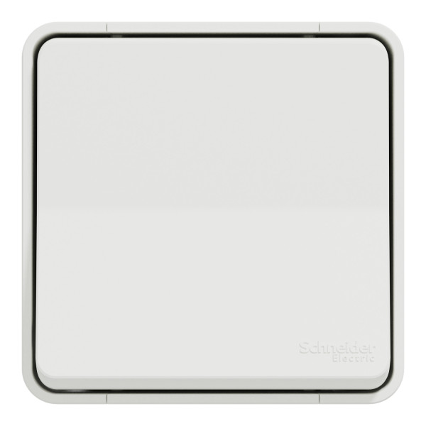 Bouton Poussoir Blanc Complet Saillie IP55 IK08 Mureva Styl Schneider – Connexion Automatique