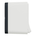 Prise de courant 2P+T blanche Schneider Mureva Styl en saillie connexion automatique IP55 IK08