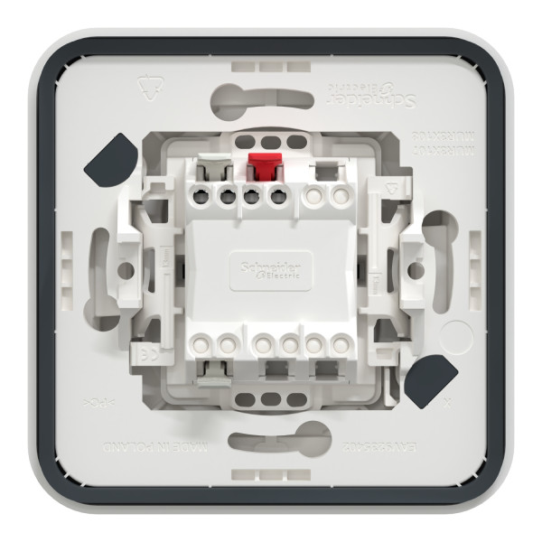 Va-et-vient blanc Schneider Mureva Styl à encastrer connexion automatique IP55 IK08