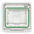 Mureva styl - prise rj45 cat 6a blindé stp ftp - composable - ip55 ik07 - blanc