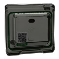 Répéteur wifi avec adaptateur blanc Schneider Mureva Styl IP55 IK08