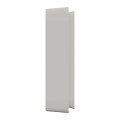 Cadre encastré 2 postes Schneider Mureva Styl blanc horizontaux fixation par vis IP55 IK08