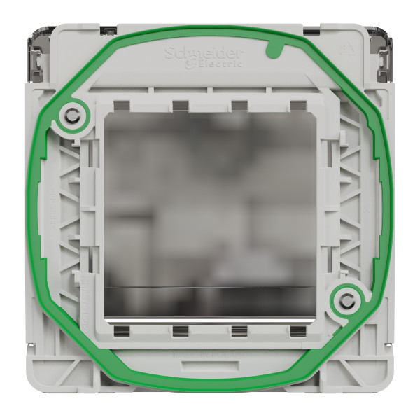 Schneider Mureva styl adaptateur pour fonction 45x45 - composable - ip55 - ik07 - blanc