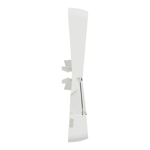 Enjoliveur blanc Schneider Mureva Styl porte étiquette lumineux IP55 IK08