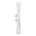Enjoliveur blanc Schneider Mureva Styl porte étiquette lumineux IP55 IK08