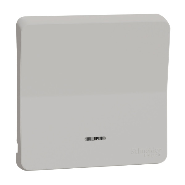Enjoliveur blanc Schneider Mureva Styl simple pour voyant lumineux IP55 IK08