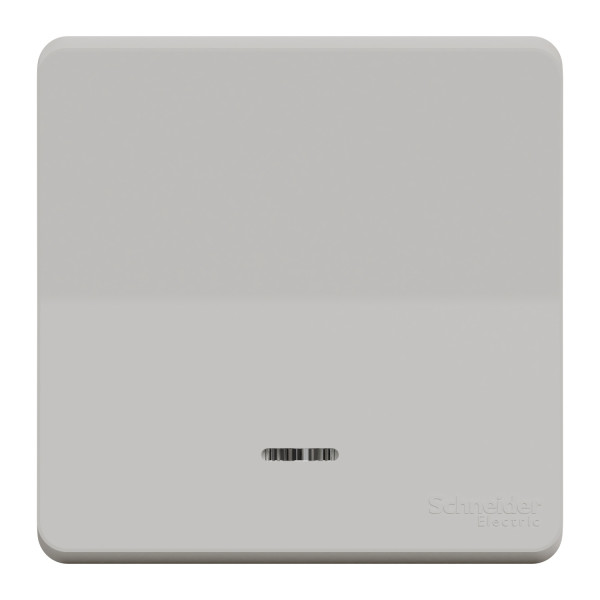Enjoliveur blanc Schneider Mureva Styl simple pour voyant lumineux IP55 IK08