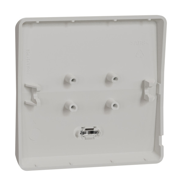 Enjoliveur blanc Schneider Mureva Styl simple pour voyant lumineux IP55 IK08
