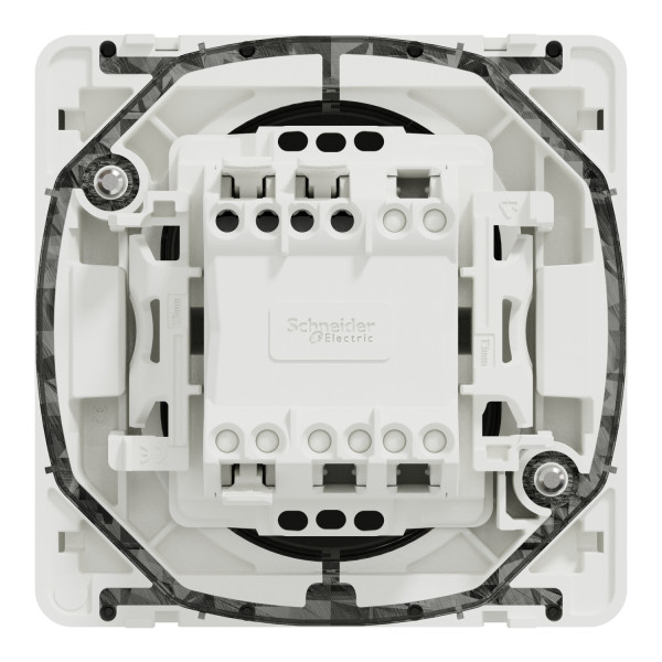 Interrupteur Va-et-vient blanc Schneider Mureva Styl connexion automatique IP55 IK09