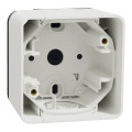 Cadre saillie 1 poste Schneider Mureva Styl blanc IP55 IK08