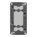 Cadre saillie 2 postes Schneider Mureva Styl blanc verticaux IP55 IK08