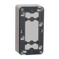 Cadre saillie 2 postes Schneider Mureva Styl blanc verticaux IP55 IK08