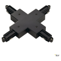 Connecteur en X pour rail 1 allumage 230V, noir