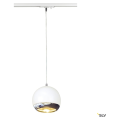 LIGHT EYE suspension, blanc/chrome, GU10, max. 75W, adaptateur 1 allumage inclus