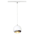 LIGHT EYE suspension, blanc/chrome, GU10, max. 75W, adaptateur 1 allumage inclus