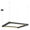 SLV by Declic OPEN GRILL DOUBLE TWIST LED, suspension, carrée, noire