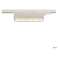 Sight move, spot pour rail 3 allumages, intérieur, blanc, led, 26w, 3000k