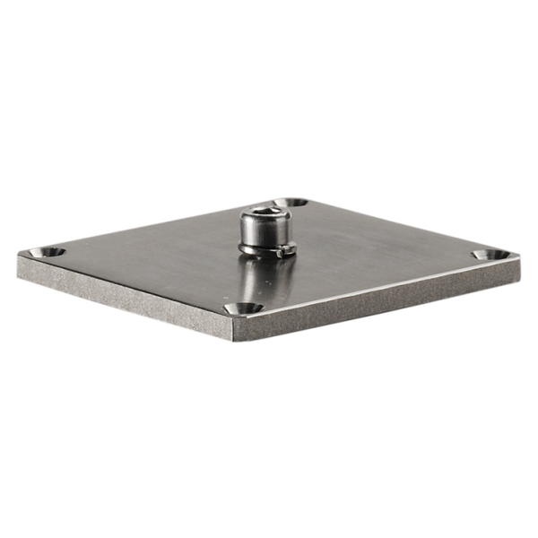 Plaque de montage, extérieur, inox 316, inox