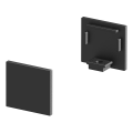 SLV by Declic GRAZIA 10, embouts pour profil standard, 2 pcs., noir