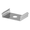 SLV by Declic GRAZIA 10, clips de montage invisibles, 2 pcs, inox