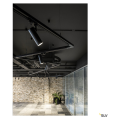 S-track, conecteur en x, dali, pour rail 3 allumages, intérieur, noir