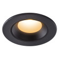 Numinos® xs, encastré de plafond intérieur, 40°, noir, led, 7w, 2700k, ip20/ip44