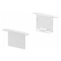 SLV by Declic GRAZIA 20, embouts pour profil encastré, 2 pcs., blanc