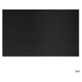 Tenora cl-1 plafonnier chrome. diffuseur noir. e27 max. 3x23w