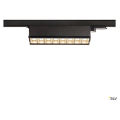 Sight move, spot pour rail 3 allumages, intérieur, noir, led, 26w, 3000k