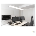 I-pendant pro, suspension intérieure, blanc, led, 43w, 3000k, angle 90°, variable dali