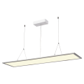 I-pendant pro, suspension intérieure, gris argent, led, 43w, 4000k, angle 90°, variable dali