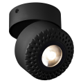 SLV by Declic TOTHEE LED applique/plafonnier, noir, LED 17W 3000K, 25°