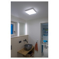 Sima, applique et plafonnier intérieur, carré, blanc, led, 24w, 3000k, variable