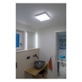 Sima, applique et plafonnier intérieur, carré, blanc, led, 24w, 3000k, variable