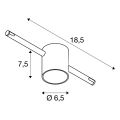 SLV by Declic COMET, spot pour câble tendu, MR16, chrome