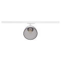 Para cone gl, spot pour rail 1 allumage intérieur, blanc/transparent, gu10, 25w max