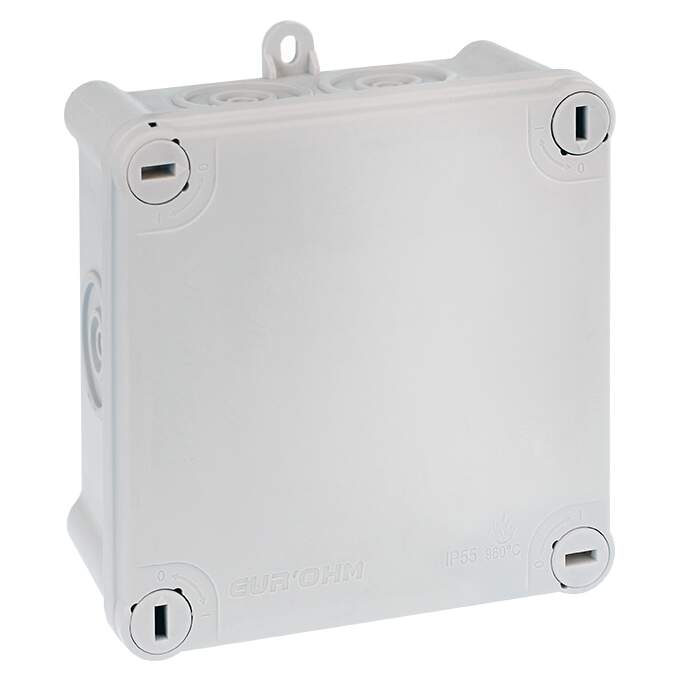 50034 Boîte de Dérivation Étanche 105x105x55 IP55 Eurohm — free download