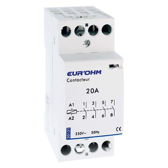 Contacteur 4p 20a  no 
