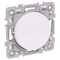 Va-et-Vient Blanc 10 A Lumineux ou Témoin SQUARE Eur’Ohm